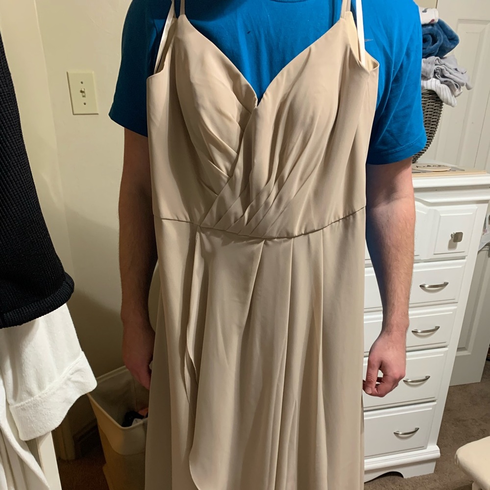 Allure mocha bridesmaid dress style 1657